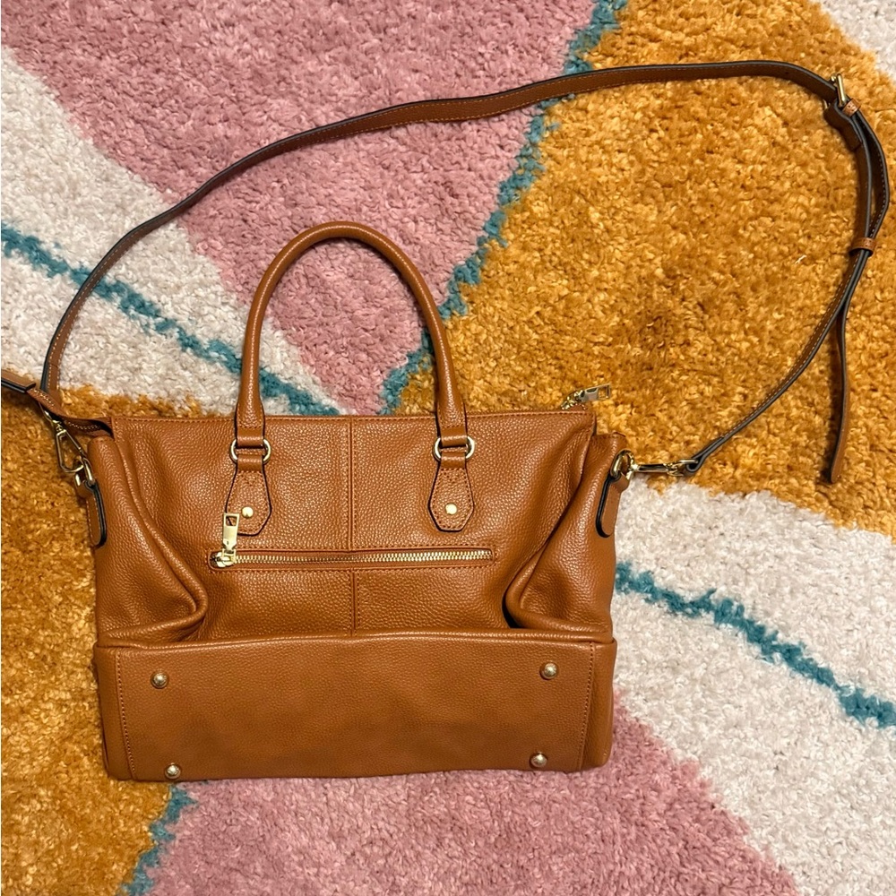 NWOT Kattee Soft Leather Tote Bag - Picture 3 of 7
